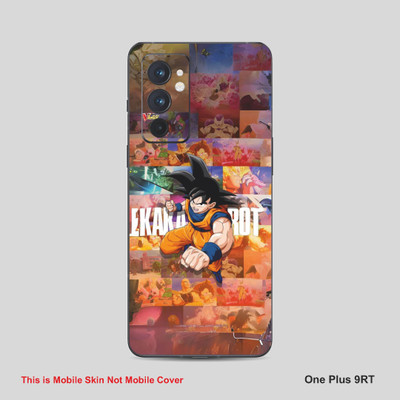 VYBE The Smart Choice One Plus 9RT Goku Mobile Skin Mobile Skin(Dull Brown B16)