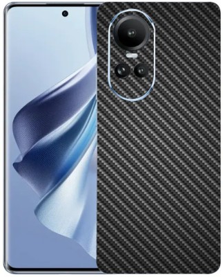 LAMHA Oppo Reno 10 5G, oppo reno 10 5g Mobile Skin(Black)