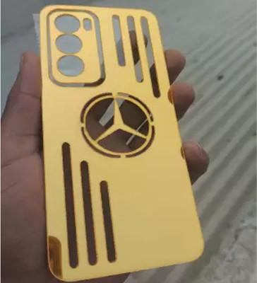 MOBIZONE OPPO RENO 12 PRO 5G GOLD MIRROR BACK PANNEL Mobile Skin(Gold)