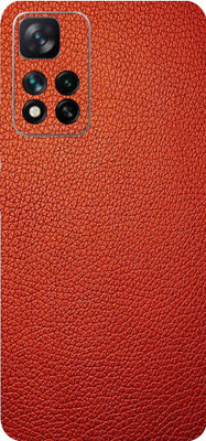 TJ CREATION Mi 11i 5G Mobile Skin(Red)