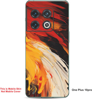 VYBE The Smart Choice One Plus 10 Pro Art Embossed Mobile Skin(Burnt Umber A8)