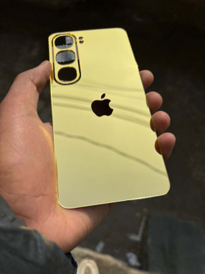 TWUAOP VIVO Y300 5G MOBILE SKIN BACK PANNEL Mobile Skin(Gold)
