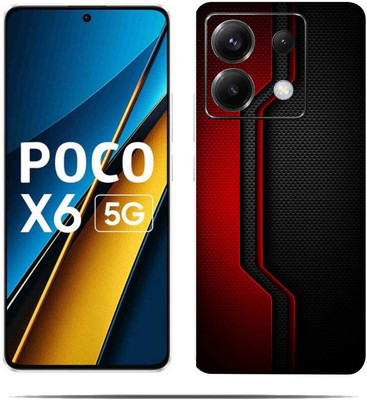 LAMHA Poco X6 5G.. Mobile Skin(Ultra Super Multicolor Skin With HiighQuality Matte Finish.)