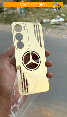 coverbell VIVO Y29 (5G) GOLD STAR BACK PANEL Mobile Skin(GOLD MIRROR)