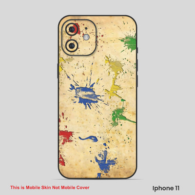 VYBE The Smart Choice iPhone 11 ART Mobile Skin(Multi color SKI 26)