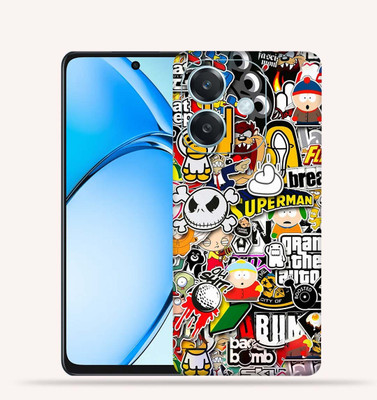 OggyBaba OggyBaba Oppo A3 5g Mobile Skin(Sticker-Bombing)