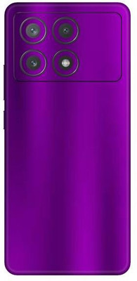 Vcare GadGets Metallic Purple Shining Poco X6 Pro 5G Mobile Skin(Purple)