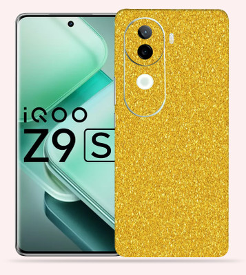 OggyBaba Vivo Iqoo Z9s 5g Mobile Skin(Golden Gliter)