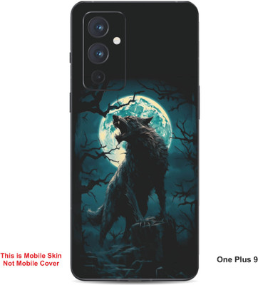 VYBE The Smart Choice One Plus 9 Wolf Embossed Mobile Skin(Dairy Cream 25)