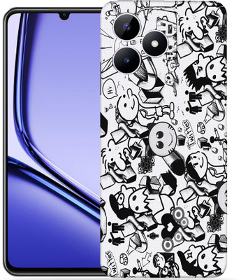 OggyBaba Realme Note 50 Mobile Skin(Doodle)