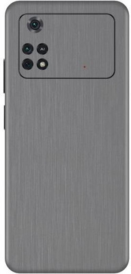 Vcare GadGets Poco M4 Pro Mobile Skin(Silver)