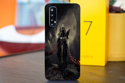AsSkin Realme 7 Mobile Skin(Lord Evil Skin With HIgh Matte Finish)