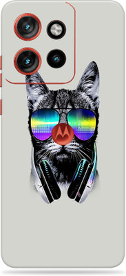 WeCre8 Skin's Motorola Edge 50 Neo Premium Vinyl Mobile Skin (Multicolor) Mobile Skin(Cool-Cat)