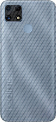 BUGGU realme C25Y Mobile Skin(Ultra Super Transparent Carbon Fiber Skin With High Matte Finish.)