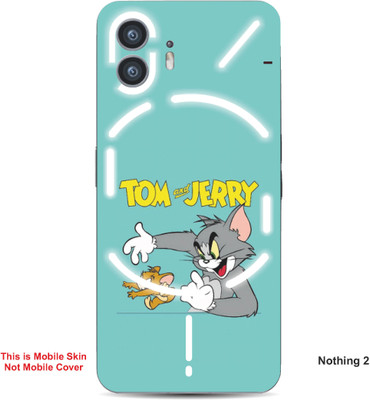 VYBE The Smart Choice Nothing 2 Tom & Jerry Embossed Mobile Skin(Lights Blue A2)