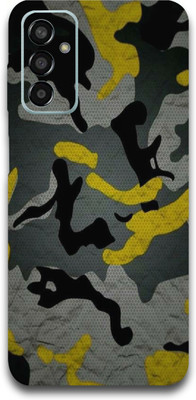 TJ CREATION Samsung Galaxy F13 Mobile Skin(Ultra Super Camouflage Yellow Skin With High Matte Finish.)