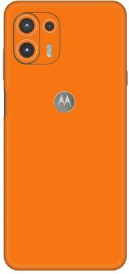 Vcare GadGets Moto Edge 20 Fusion Mobile Skin(Orange)