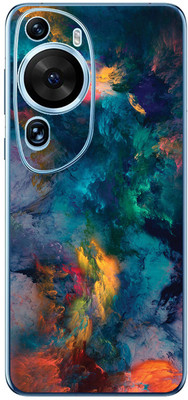 FCS Huawei P60 Art Printed Back skin Mobile Skin(Smoke)