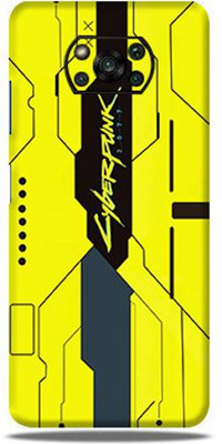 Mclaxa POCO X3 PRO, Lemon Cyberpunk For Poco X3 Pro Mobile, poco x3 pro Mobile Skin(Lemon Cyberpunk skin (Only Back Panel Coverage))