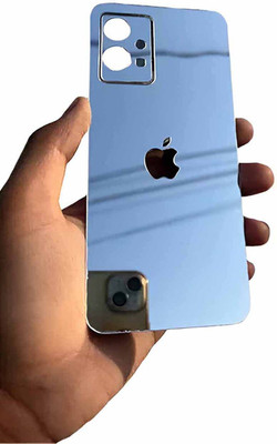 MOKPLZ VIVO Y75 5G BACK PANNEL MIRROR ACRYLIC SHEET Mobile Skin(Silver)