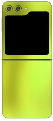 Vcare GadGets Samsung Galaxy Z Flip5 5G Mobile Skin(Gold)