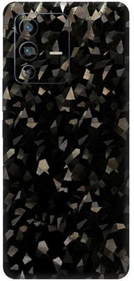 Vcare GadGets Black Diamond Crystal vivo V23 Pro 5G Mobile Skin(Black Diamond Crystal)