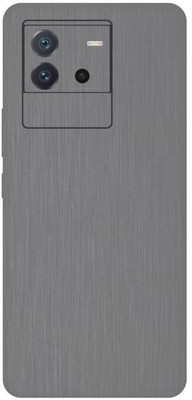 Vcare GadGets iQOO Neo 6 5G Brushed Silver Back Side Premium Mobile Skin(Brushed Silver)
