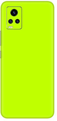 Vcare GadGets Vivo V20 Pro Mobile Skin(Olive Green Electro)