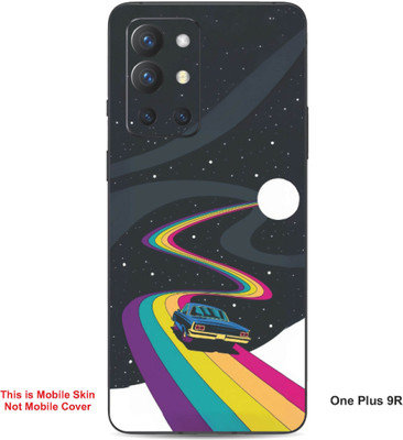 VYBE The Smart Choice One Plus 9R Art Embossed Mobile Skin(Halloween A6)