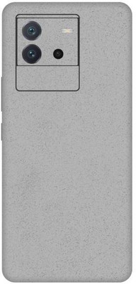 Vcare GadGets iQOO Neo 6 5G Glitter Silver Back Side Premium Mobile Skin(Glitter Silver)