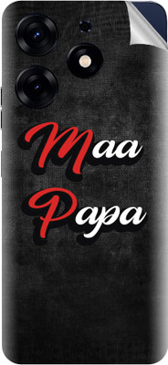 tiddler Tecno Pop 8 Mobile Skin(Black)