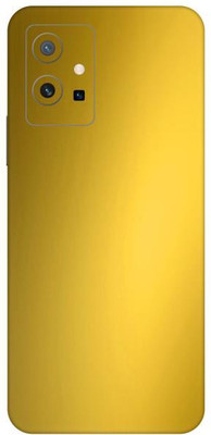 Vcare GadGets Metallic Gold Shining vivo T1 5G Mobile Skin(Metallic Gold Shining)