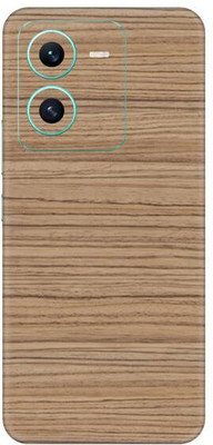 Vcare GadGets V25 5G Mobile Skin(Teak Wood)