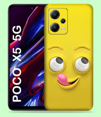 WeCre8 Skin's Xiaomi Poco X5 5G Mobile Skin(Funny cartoon Multicolor Mobile Skin)