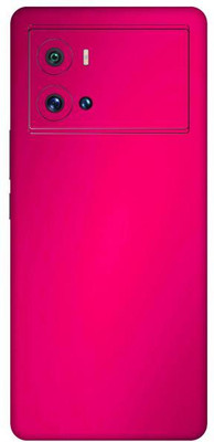 Vcare GadGets Metallic Pink Shining vivo i QOO 9 Pro 5G Mobile Skin(Metallic Pink Shining)
