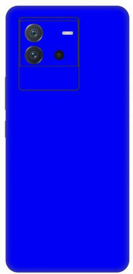 Vcare GadGets iQOO Neo 6 5G Blue Matte Back Side Premium Mobile Skin(Blue Matte)