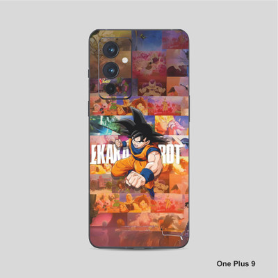 VYBE The Smart Choice One Plus 9 Goku Mobile Skin Mobile Skin(Dull Brown B14)