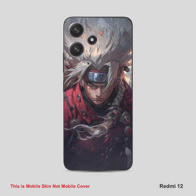 VYBE The Smart Choice Redmi 12 Naruto Mobile Skin Mobile Skin(Silver Chalice A17)