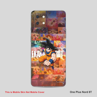 VYBE The Smart Choice One Plus Nord 8T Goku Mobile Skin Mobile Skin(Dull Brown B7)