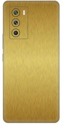 Vcare GadGets Brushed Gold vivo i QOO 9 SE 5G Mobile Skin(Brushed Gold)