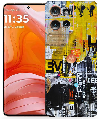 OggyBaba Moto Edge 50 Mobile Skin(Abstract Azure)