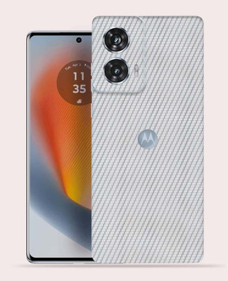 OggyBaba Motorola Edge 50 Fusion 5g Mobile Skin(Silver CF)