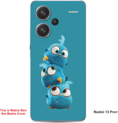 VYBE The Smart Choice Redmi 13 Pro Plus Jay,Jake & Jim Embossed Mobile Skin(Sea Blue A1)