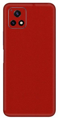 Vcare GadGets Glitter Red vivo Y72 5G Mobile Skin(Glitter Red)