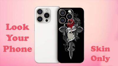 BUGGU IPHONE 16 PRO MAX Mobile Skin(Black)