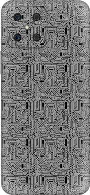wrap craft Huawei Honor X8 Mobile Skin(Grey, Black)