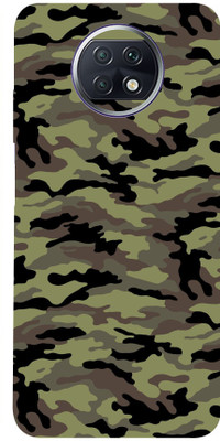 TJ CREATION Xiaomi Redmi Note 9T 5G Mobile Skin(Ultra Super Camouflage Military Green Skin With High Matte Finish.)