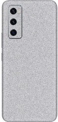 Vcare GadGets Vivo V20 SE Mobile Skin(Glitter Silver 1)