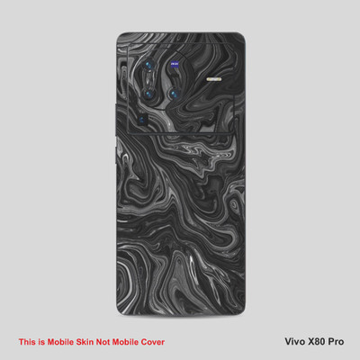 VYBE The Smart Choice Vivo X80 Pro Pattern Mobile Skin Mobile Skin(Multi ColourCO24)