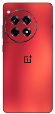Vcare GadGets Shining Mirror Red OnePlus 12 R 5G With Logo Mobile Skin(Shining Mirror Red)
